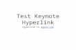 How Put Webpage Hyperlinks in Keynote that still work in Slideshare