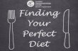 Finding Your Perfect Diet