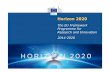 Horizon2020 presentation
