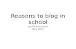 Teach Meet Morden  presentation on blogging in primary music class