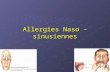 Allergies nasosinusiennes