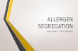 Allergen Segregation
