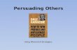 Persuading others