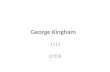 George kingham coursweork