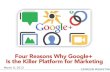 Four reasons why google+ is the killer platform for marketing
