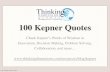 100 kepner quotes