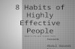 8 habits of highly effective people by Stephen R. Covey