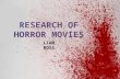 Media - Research of Horror Movies