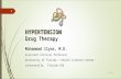 Hypertension   drug therapy