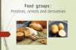 Potatoes,cereals and derivatives