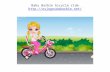 Baby barbie bicycle ride