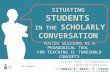Situating students in the scholarly conversation: poster sessions as a pedagogical tool for teaching IL threshold concepts - Silvia Vong & Vincci Lui