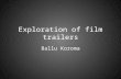 Exploring film trailers