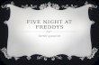Five night at  freddys
