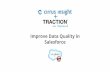 Cirrus Insight and Traction on Demand: Improve Data Quality in Salesforce