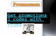 Get promotional codes with promazon