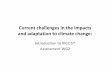 Current challenges in the impacts and adaptation to climate change: Introduction to IPCC WG2 and IPCC WG3 (BC3 Summer School _July 2015)arkandya