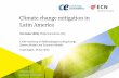 Climate change mitigation in Latin America: requirements for the energy sector and impacts on the economy