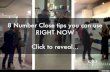 8 Number Close tips you can use RIGHT NOW  Click to reveal...