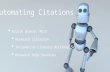 Automating Citations