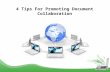 4 tips for promoting document collaboration