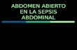 Abdomen abierto en la sepsis abdominal ok