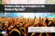 Dr. Maher salameh   - new age of data analytics