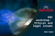 Ethical and legal issues in making research data open
