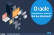 20150610   oracle unlimited license agreements - not that unlimited - final