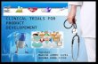 Clinical trials for product developement