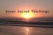 Seven sacred teachings