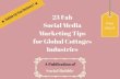 23 fab social media marketing tips for global cottages industries