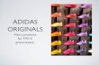 Adidas originals presentation for hero products FW15
