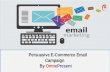Persuasive E-Commerce Email Campaign