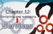 How do we define and classify services, and how do they differ from goods