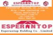 2015 esperantop holding co.，limited