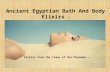 Ancient egyptian bath and body elixirs pptx