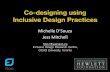 Co-designing using Inclusive Design Practices