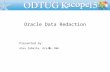 Oracle Data Redaction