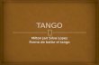 formas de bailar tango