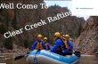 Clear creek rafting