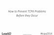 How to Prevent TCPA Problems Before They Occur