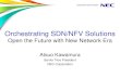 Orchestrating SDN/NFV Solutions