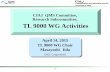 TL 9000 WG Activities