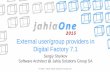 JahiaOne 2015 - External user/group providers in Digital Factory 7.1