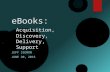 E book acquisition discovery-delivery-support