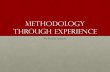 Teaching methodology through experience