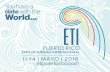 SAVE THE DATE!! International Tourism Expo-ETI Puerto Rico May 11-14, 2016