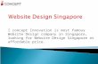 Affordable Creative Website Design Service in Singapore