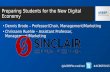 Preparing Students for the New Digital Economy
